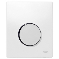 Кнопка смыва TECE Loop Urinal 9242627 белая, кнопка хром